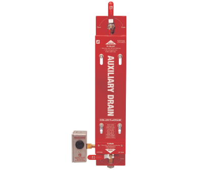 Model 5100 Auxiliary Drain with Anti-Trip Plate and Water Detector